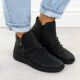 11. Damen-Lederboots, wasserdicht, schwarz – Rieker Z0056-00