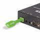2. LINDY SFP Port Schlösser grün, 20 Stück