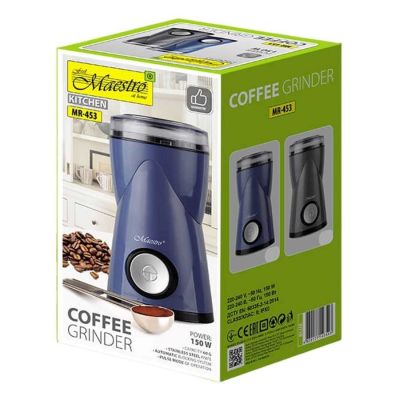 3. MAESTRO MR-453 Kaffeemühle blau