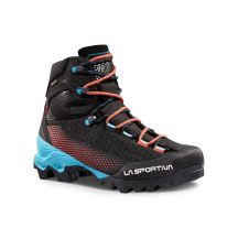 La Sportiva Aequilibrin ST Woman GTX ZFMS099K00P02 Schwarz/Hibiskus