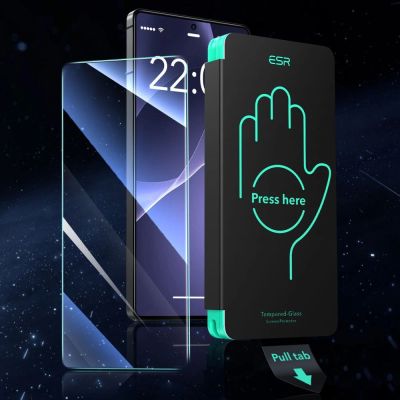 2. ESR Panzerglas 2er-Pack für Samsung Galaxy S25 Ultra - transparent