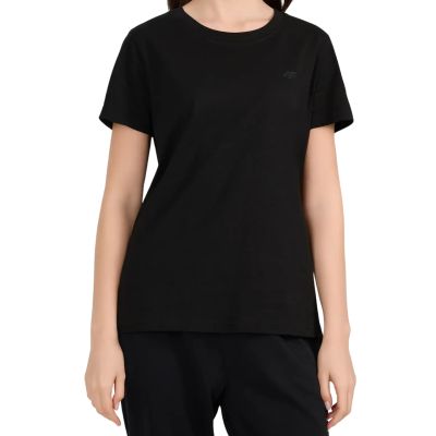 Damen-T-Shirt 4F F3308 Tiefschwarz 4FWMM00TTSHF3308 20S
