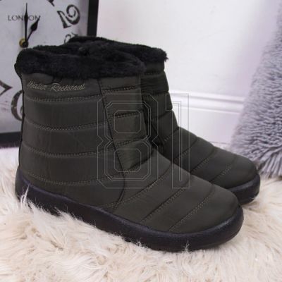 13. Waterproof snow boots with zipper NEWS W EVE181D khaki