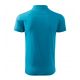 4. Malfini Single J. M MLI-20244 Türkises Poloshirt