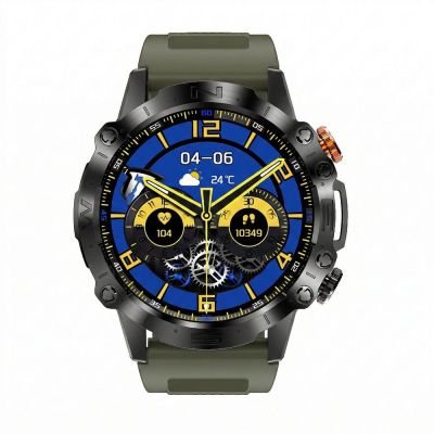 4. Smartwatch Gravity Black 2 Armbänder GT20-7