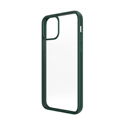 4. PanzerGlass ClearCase Hülle für iPhone 12 Pro Max – transparent und grün