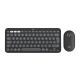 11. Logitech 920-012239 Tastatur und Maus inklusive, universell, kabellos (RF) + Bluetooth, QWERTY-Tastatur (American International), Graphit