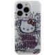 3. Hello Kitty IML Kitty On Bricks Graffiti Hülle für iPhone 15 Pro Max – weiß