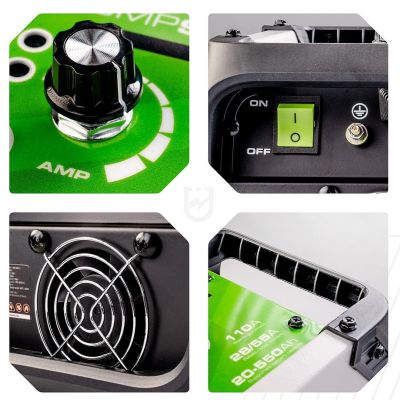 14. Automatisches Batterieladegerät mit Starthilfe 110 A W14015 WUBER