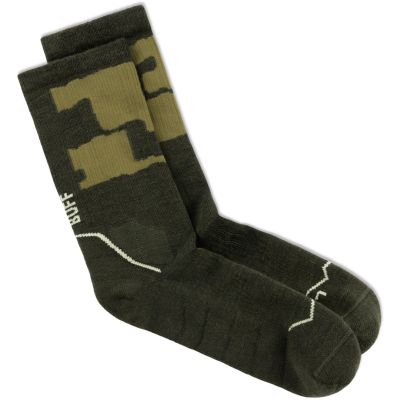 2. Buff THERMONET® CREW SOCKS TC OLIVE GREEN L Socken