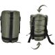 8. TRIP GRÜN-GRAUER TOURISTEN-SCHLAFSACK MIT KOMPRESSIONSFÖRMIGER PACKUNG 210X80X50CM ENERO CAMP