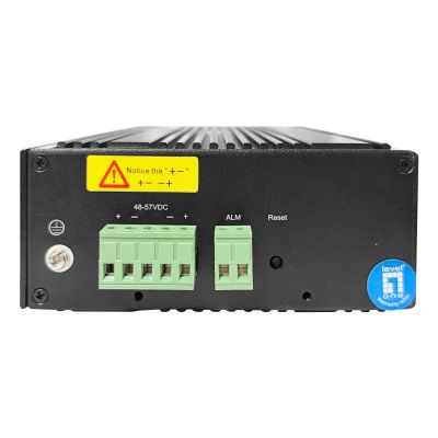 2. LevelOne IGP-1091 Managed L3 2,5G Ethernet (100/1000/2500) mit PoE-Unterstützung, Tisch-/Wandmontage, Schwarz