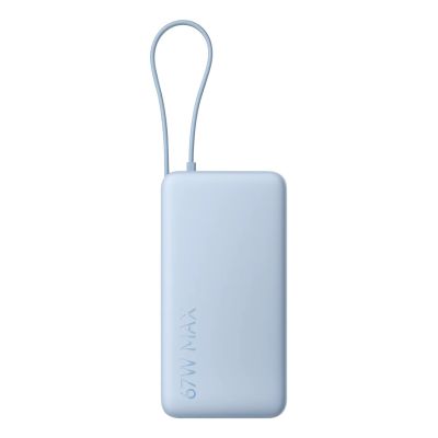Xiaomi 71536 67W Powerbank 20000 mAh (mit integriertem Kabel) Eisblau
