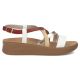 2. Filippo DS7904 Damen-Keilsandalen im römischen Stil