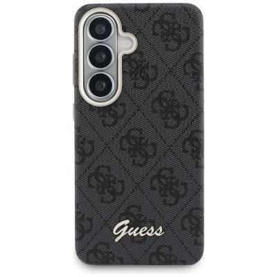 3. Guess 4G Script MagSafe Hülle für Samsung Galaxy S26 - Schwarz