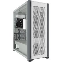 Corsair | PC-Gehäuse mit Seitenwänden aus gehärtetem Glas | 7000D Luftzirkulation | Weiß | Full-Tower | Netzteil inklusive | ATX-Format