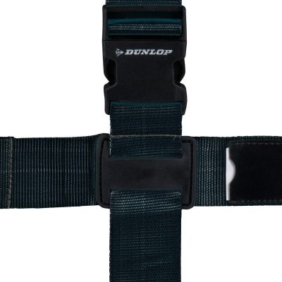3. Universal-Gepäcksicherheitsgurt 230 x 5 cm, 2er-Set, Dunlop, Schwarz