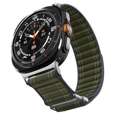 2. Spigen WBF0 Armband für Samsung Galaxy Watch Ultra 47 mm – Grün