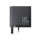 4. GaN-Ladegerät UK Joyroom JR-TCG05UK 140 W 3x USB-C USB-A + USB-C / USB-C-Kabel 240 W 1,2 m