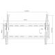 5. Maclean MC-605 TV-Wandhalterung (Wandmontage, neigbar - 70"; max. 35 kg)