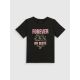 6. Mädchen-T-Shirt mit Aufdruck, regulär, Größe 4F 4FJRAW26TTSHF4240-20S