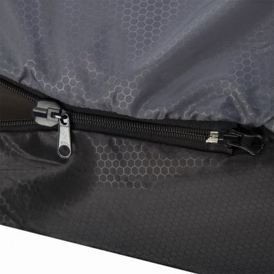 9. NILS CAMP NC1705 ULTRALEICHTER SCHLAFSACK GRAU-ORANGE