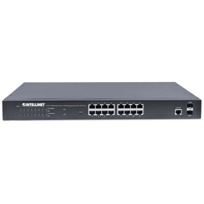 3. INTELLINET SWITCH GIGABIT MANAGED 16X RJ45 POE