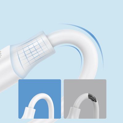 3. Joyroom Langlebiges USB-A/USB-C-Kabel der Serie A9 (3 A, 1 m) – Schwarz