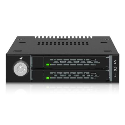 IcyDock M.2 PCIe NVMe SSD Mobile Rack für externe 3,5" 4i 2x