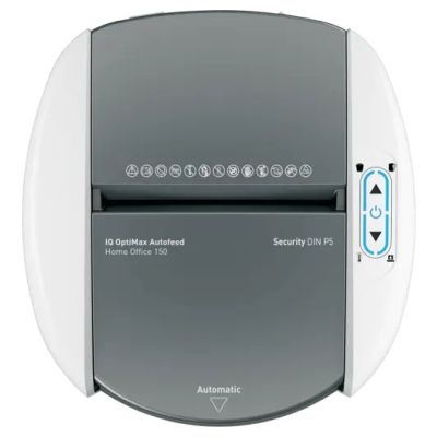 13. Leitz IQ Optimax AutoFeed 150 Aktenvernichter, P5, 150 Blatt, 15 l Behälter