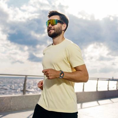 3. Tech-Protect Edelstahlarmband für Samsung Galaxy Watch 4/5/5 Pro/6/7/FE – Schwarz