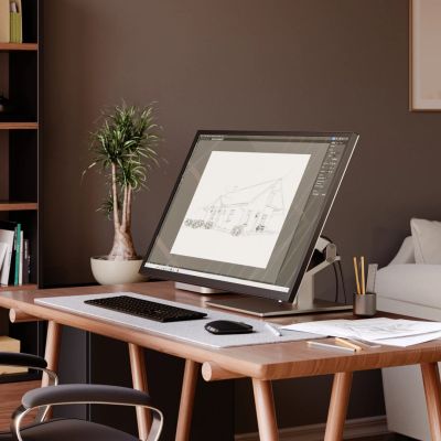 5. ALOGIC 32C4KPDTF Computermonitor 81,3 cm (32") 3840 x 2160 px 4K Ultra HD Touchscreen Silber