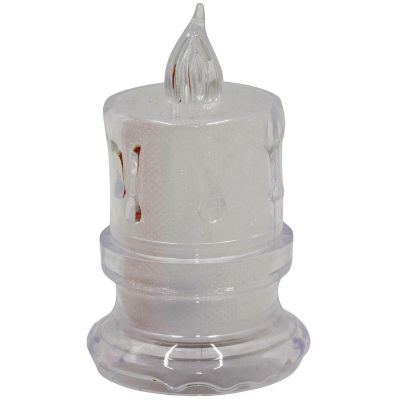 8. Dekorative LED-Kerze 5x8cm