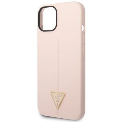 6. Guess GUHCP14MSLTGP iPhone 14 Plus 6.7" pink/pink Hardcase Silikondreieck