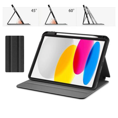 8. Tech-Protect Lamanona iPad 10,9" (10/2022), 11" (11/2025) Hülle – Schwarz