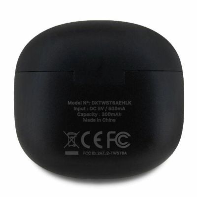 4. DKNY TWS BT Satiny Finish Kopfhörer – Schwarz