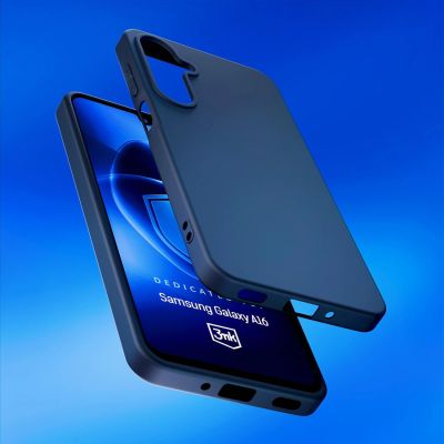 8. 3mk Matt Hülle für Samsung Galaxy A16 - Schwarz