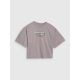 5. Oversize-Crop-Top mit Print für Mädchen 4F 4FJRSS25TTSHF2587-83S