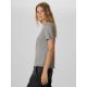 4. Locker geschnittenes Damen-T-Shirt mit Aufdruck 4F 4FKAW26TTSHF4502-26S