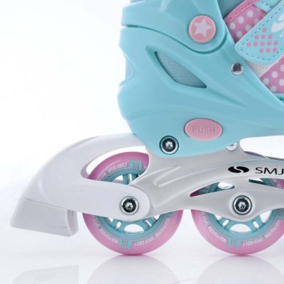 37. SMJ Sport 2in1 Jr Lili verstellbare Rollschuhe