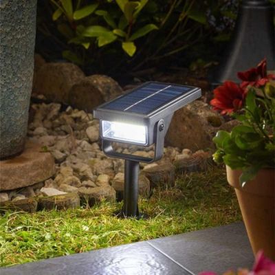 9. SOLARSTRAHLER ZUM EINSTECKEN, 10 LEDs