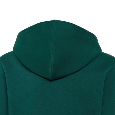 4. adidas Essentials Sweatshirt mit durchgehendem Reißverschluss für Kinder, Grün KT3373