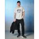 3. Herren-T-Shirt mit Aufdruck, regulär, Größe 4F 4FRSS26TTSHM3657-27S