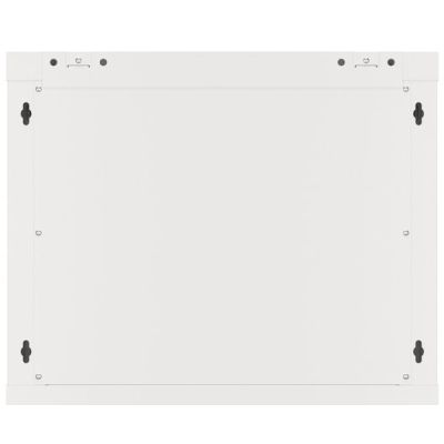 12. Rack-Einbauschrank, Wandmontage, 19" 9U, 600x450, grau, Metalltür, LANBERG (Flat Pack)