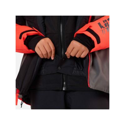 7. ROSSIGNOL Jr. Hero Velika Isolierte Jkt Kinder-Skijacke Schwarz