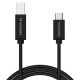 2. Wozinsky WKDDY1S USB-B - USB-C Kabel 1m - Schwarz