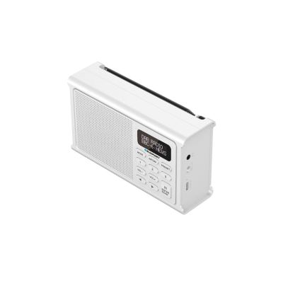 3. BLAUPUNKT DAB DR3WH tragbares Radio, weiß