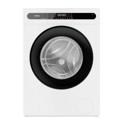 Amica WAC914ALISO Waschmaschine, 9 kg, 1400 U/min | SteamPowerPro | Anti-Allergie-Programm | Leiser Betrieb