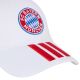 3. adidas FC Bayern München Kinder-Baseballkappe Weiß KT3396
