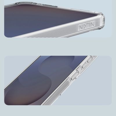 13. Nillkin Nature TPU Pro Hülle kompatibel mit MagSafe für Samsung Galaxy S26 Ultra – Weiß
